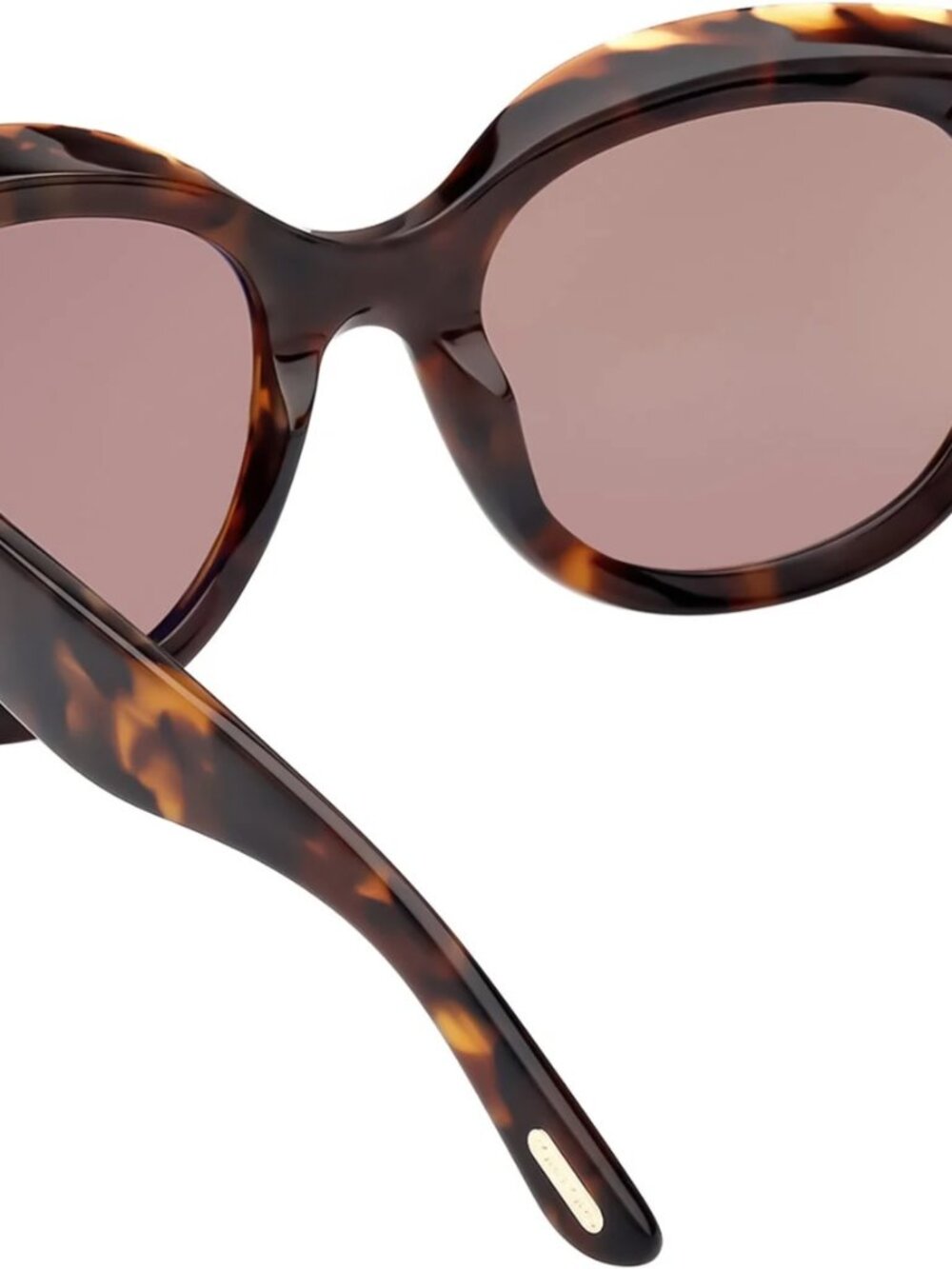 TOM FORD TAMARA-02 TF1114 52E DARK HAVANA BROWN AUTHENTIC SUNGLASSES - Picture 4 of 6